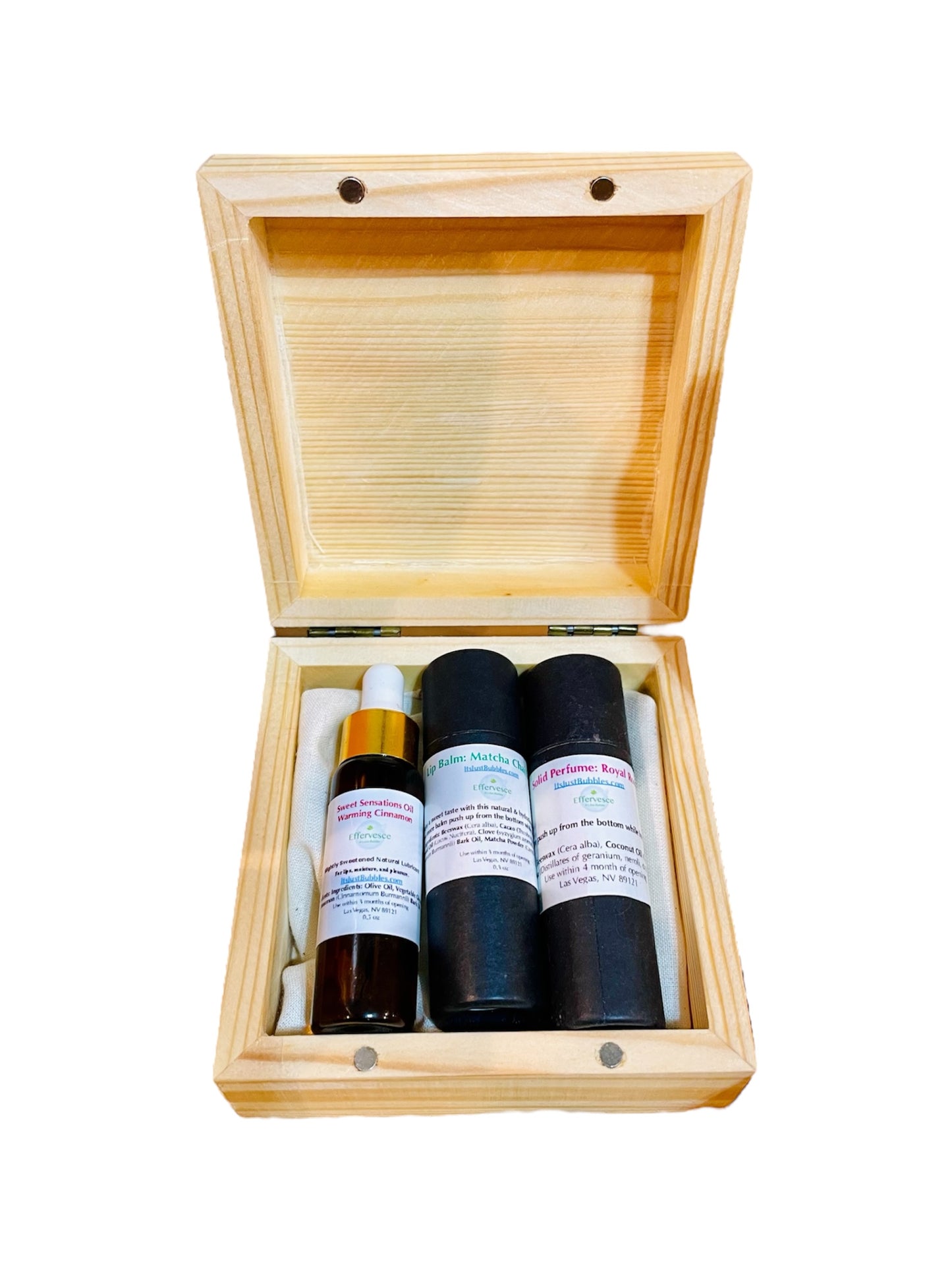 Wooden Box - Magnetic Closure