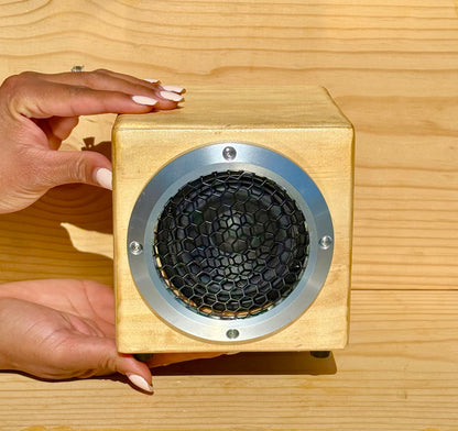 THE BOOM | Custom Wood Bluetooth Speaker | Rechargeable | Surround-Sound Capable