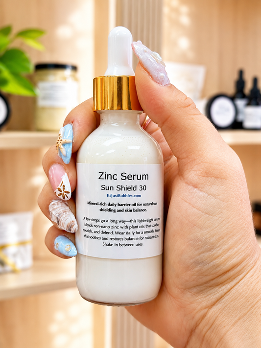 Sun Shield Zinc Serum | Daily Mineral Serum | Face, Pits & Body