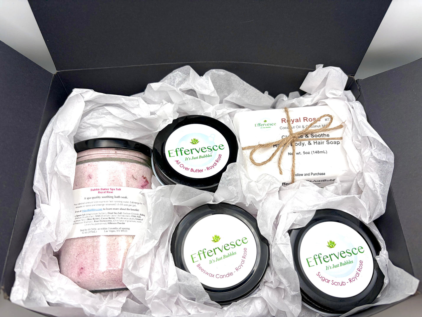 Gift Box Set - Full Bath & Body - Choose your Flavor