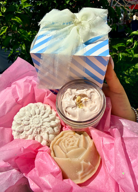 Set de regalo de baño y cuerpo Blossom 🌼 🎁