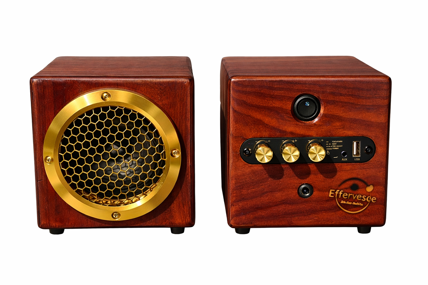 THE BOOM | Custom Wood Bluetooth Speaker | Rechargeable | Surround-Sound Capable