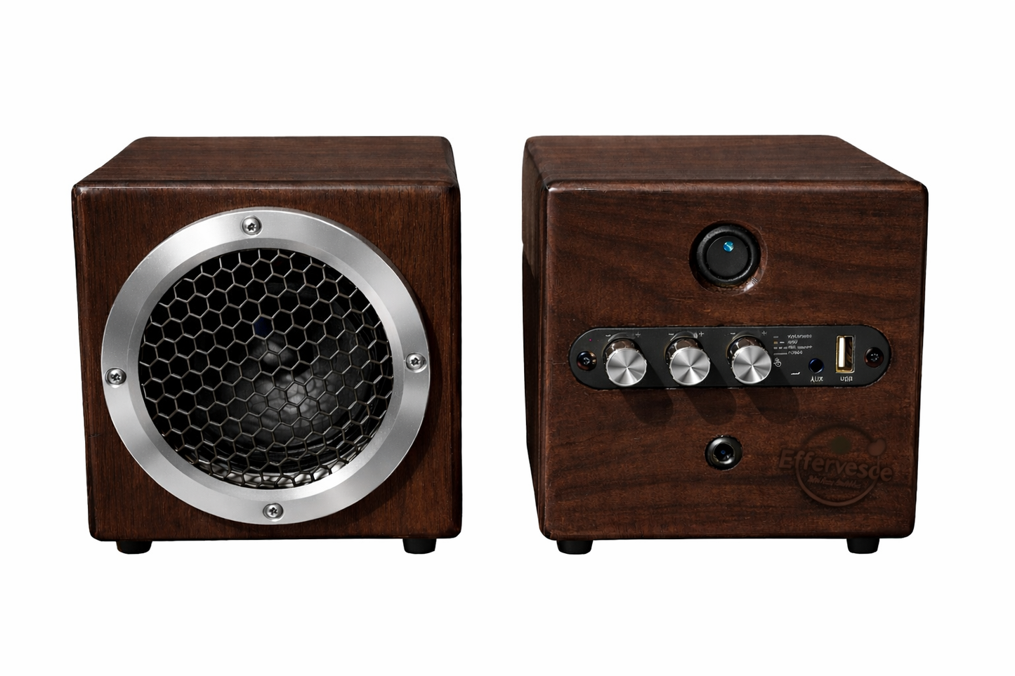 THE BOOM | Custom Wood Bluetooth Speaker | Rechargeable | Surround-Sound Capable