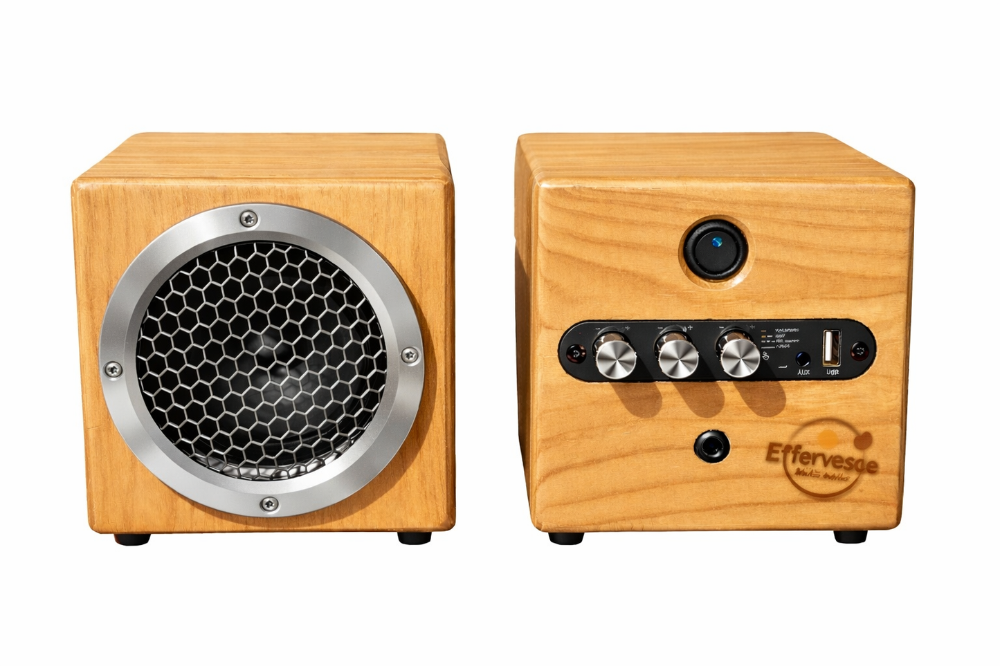 THE BOOM | Custom Wood Bluetooth Speaker | Rechargeable | Surround-Sound Capable