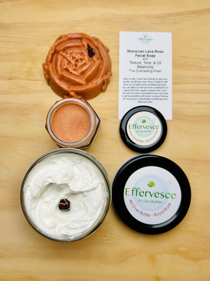 Face Trio - Moroccan Rose - For Normal, Mature, or Dry Skin