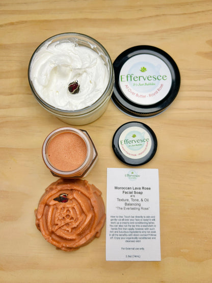 Face Trio - Moroccan Rose - For Normal, Mature, or Dry Skin