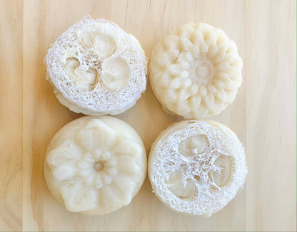 Loofah Soap - 2-in-1, Effervesce.ItsJustBubbles, , loofah-soaps-2-in-1, bath, body, exfoliate, soap