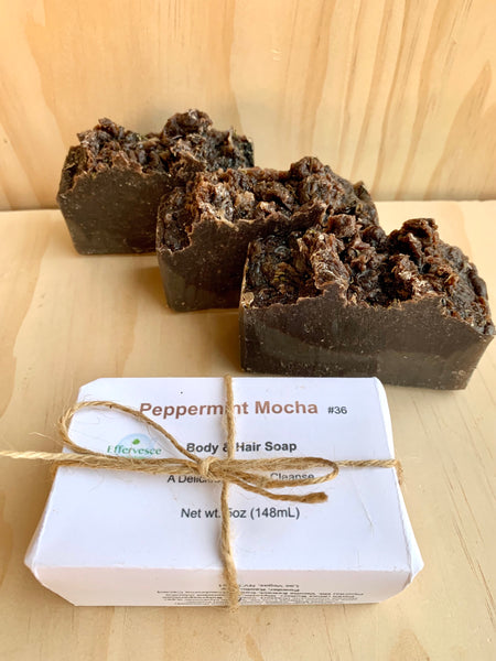 Peppermint Mocha - Body and Hair Soap